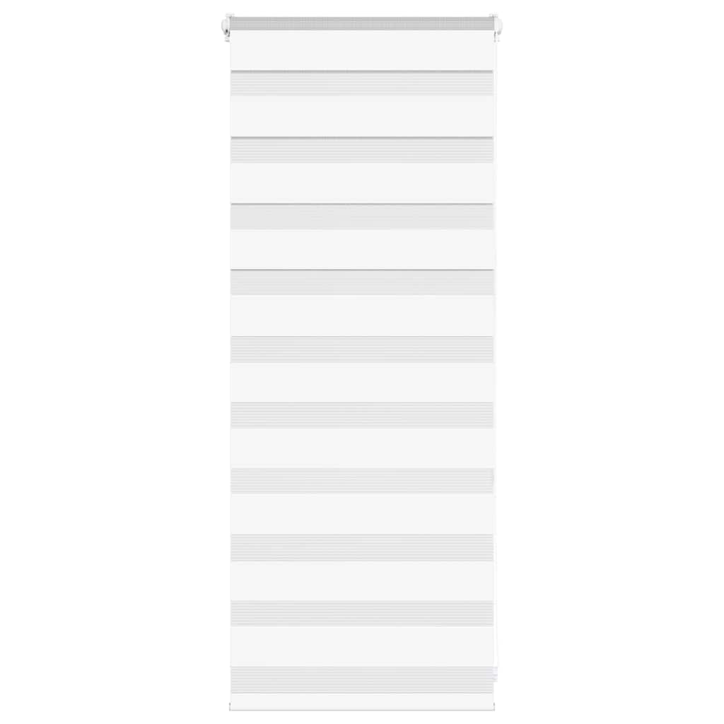 Zebra rolgordijn 65x100 cm stofbreedte 60,9 cm polyester wit is nu te koop bij PeponiXL, paradijselijk wonen!
