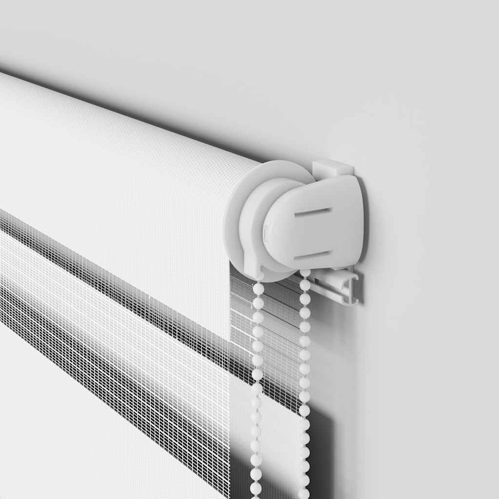 Zebra Blind 80x100 cm stofbreedte 75,9 cm polyester wit is nu te koop bij PeponiXL, paradijselijk wonen!