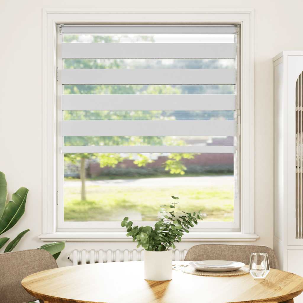 Zebra Blind 95x100 cm stofbreedte 90,9 cm polyester wit is nu te koop bij PeponiXL, paradijselijk wonen!