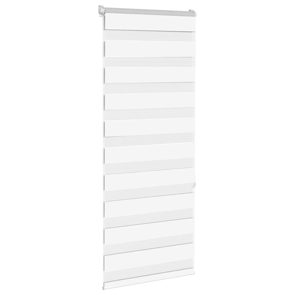Zebra rolgordijn 60x150 cm stofbreedte 55,9 cm polyester wit is nu te koop bij PeponiXL, paradijselijk wonen!