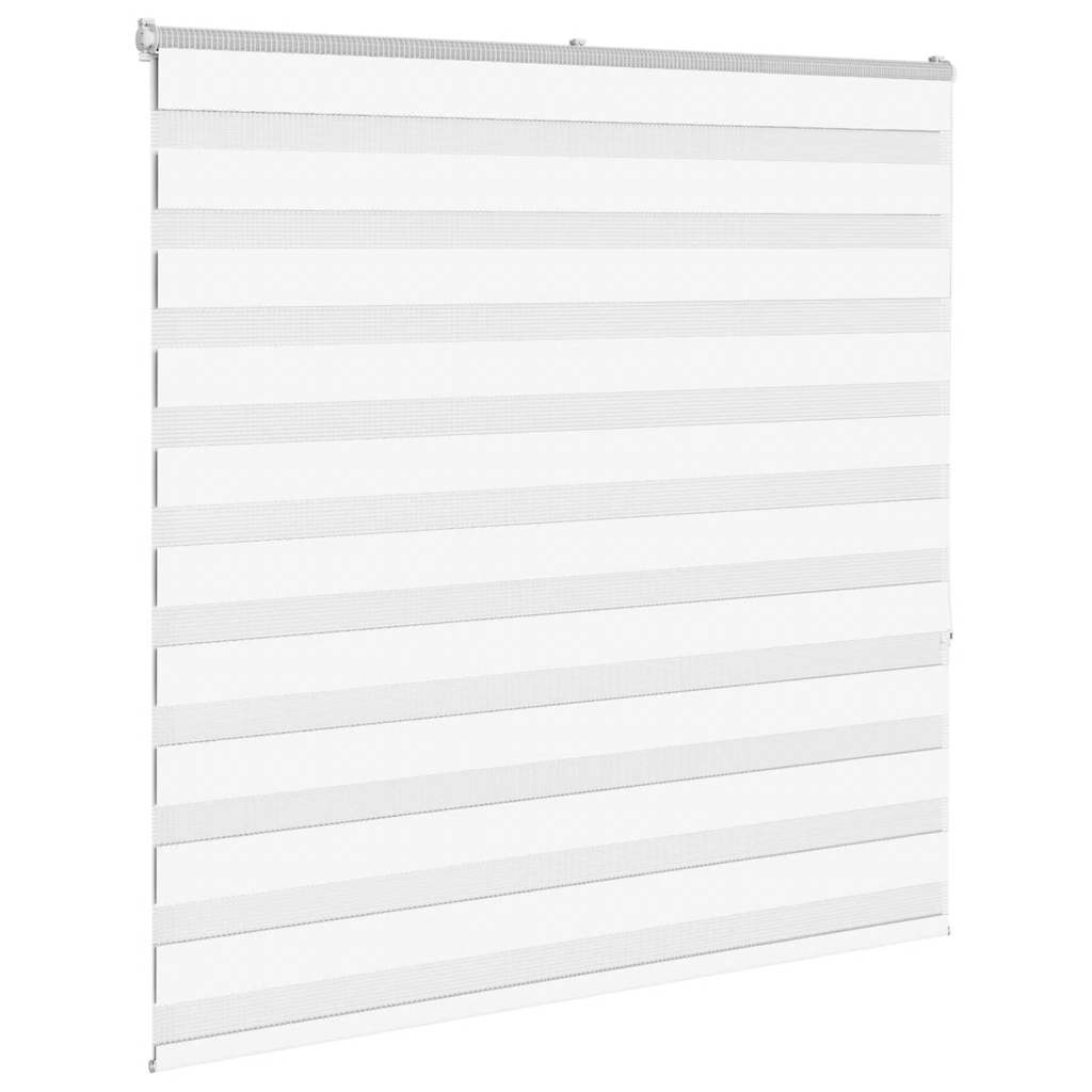 Zebra rolgordijn 150x150 cm stofbreedte 145,9cm polyester wit is nu te koop bij PeponiXL, paradijselijk wonen!
