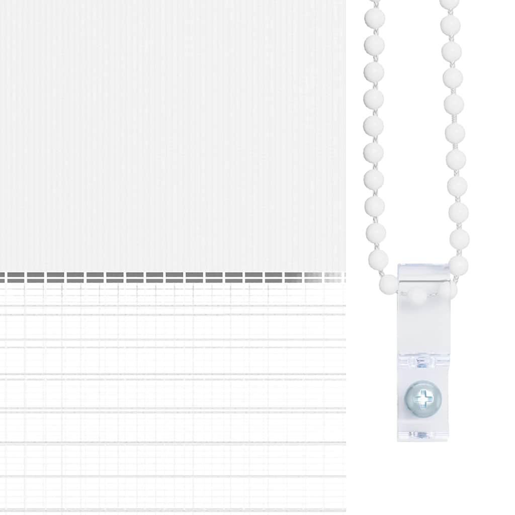 Zebra rolgordijn 160x150 cm stofbreedte 155,9cm polyester wit is nu te koop bij PeponiXL, paradijselijk wonen!