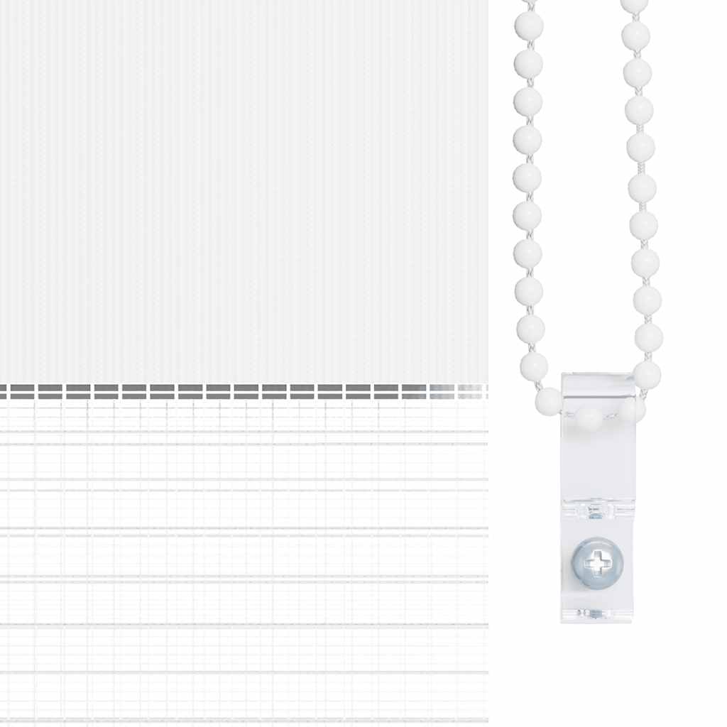 Zebra rolgordijn 140x200 cm stofbreedte 135,9cm polyester wit is nu te koop bij PeponiXL, paradijselijk wonen!