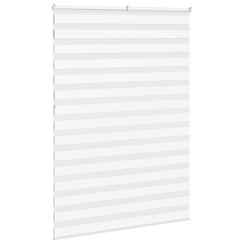 Zebra rolgordijn 160x230 cm stofbreedte 155,9cm polyester wit is nu te koop bij PeponiXL, paradijselijk wonen!