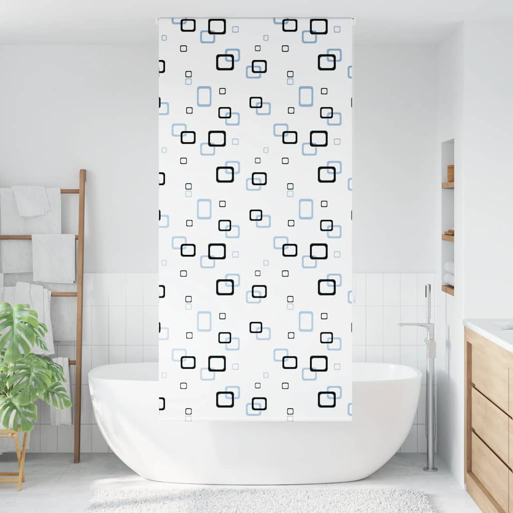Doucherolgordijn 110x240 cm stofbreedte 106 cm is nu te koop bij PeponiXL, paradijselijk wonen!