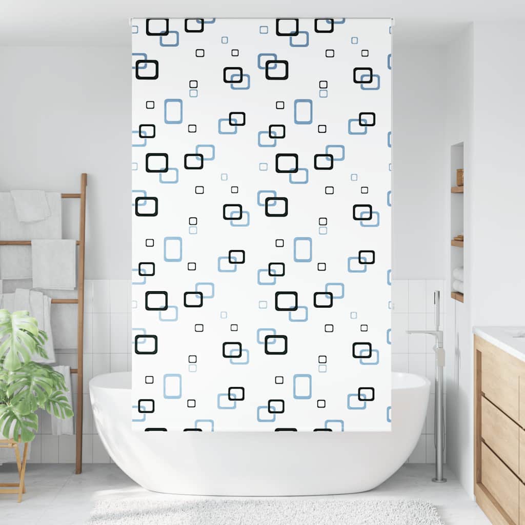 Doucherolgordijn 130x240 cm stofbreedte 126 cm is nu te koop bij PeponiXL, paradijselijk wonen!