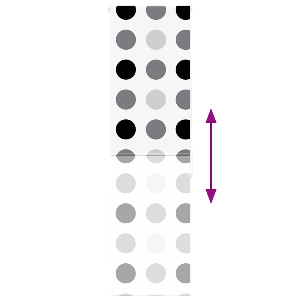 Doucherolgordijn 70x240 cm stofbreedte 66 cm is nu te koop bij PeponiXL, paradijselijk wonen!