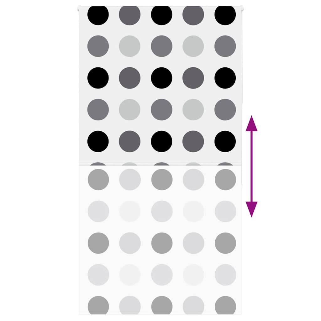 Doucherolgordijn 130x240 cm stofbreedte 126 cm is nu te koop bij PeponiXL, paradijselijk wonen!