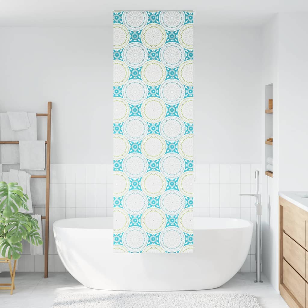 Doucherolgordijn 70x240 cm stofbreedte 66 cm is nu te koop bij PeponiXL, paradijselijk wonen!