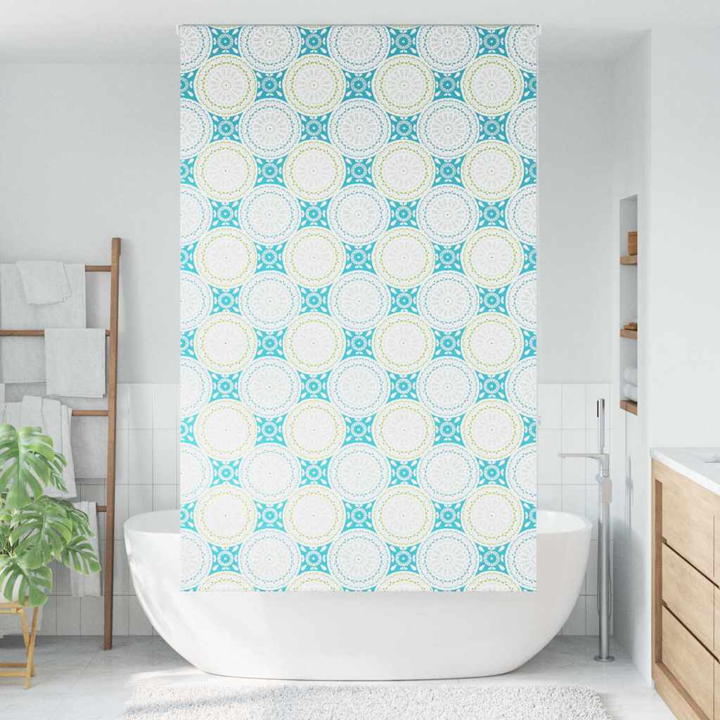 Doucherolgordijn 120x240 cm stofbreedte 116 cm is nu te koop bij PeponiXL, paradijselijk wonen!