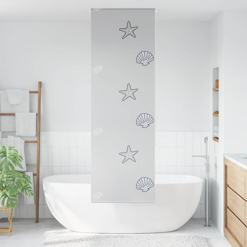 Doucherolgordijn 70x240 cm stofbreedte 66 cm is nu te koop bij PeponiXL, paradijselijk wonen!