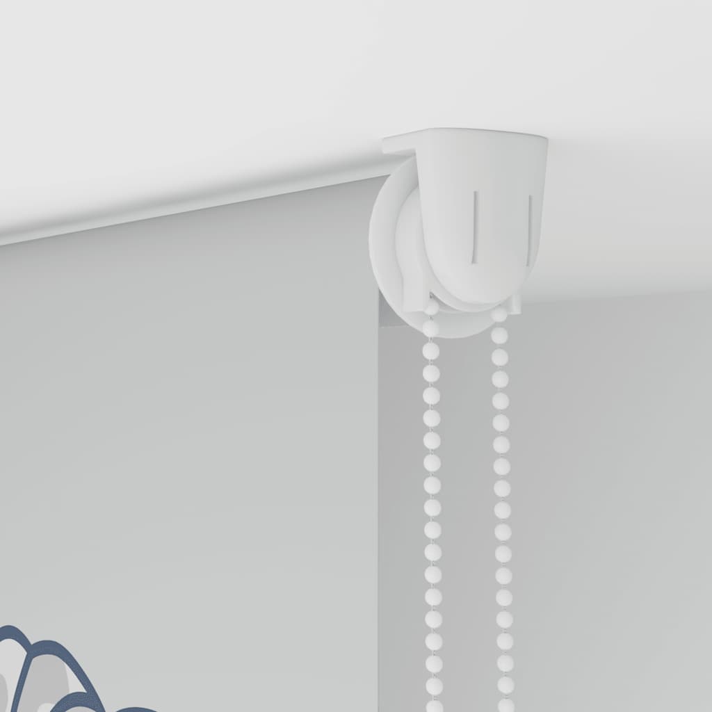 Doucherolgordijn 100x240 cm stofbreedte 96 cm is nu te koop bij PeponiXL, paradijselijk wonen!