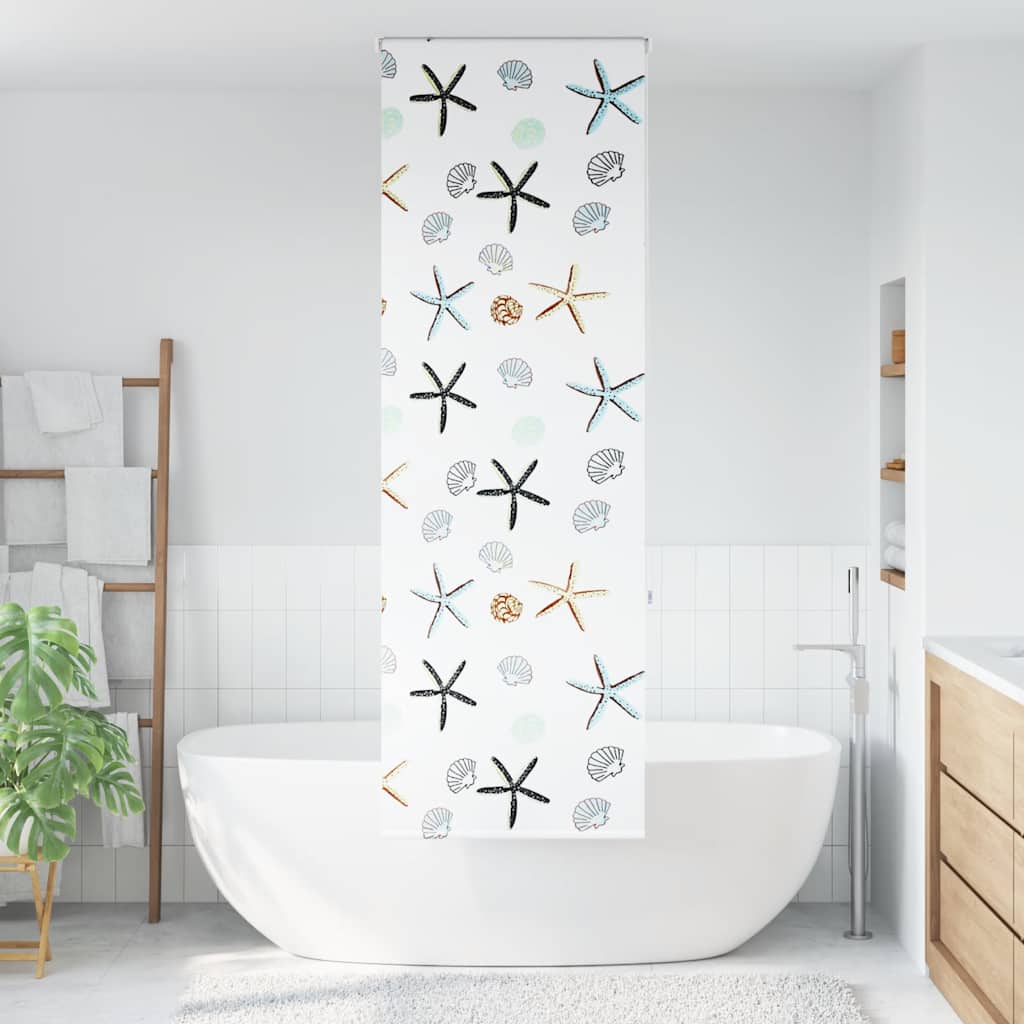 Doucherolgordijn 60x240 cm stofbreedte 56 cm is nu te koop bij PeponiXL, paradijselijk wonen!