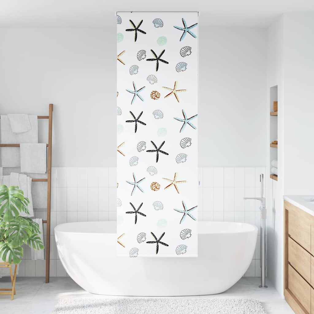 Doucherolgordijn 80x240 cm stofbreedte 76 cm is nu te koop bij PeponiXL, paradijselijk wonen!