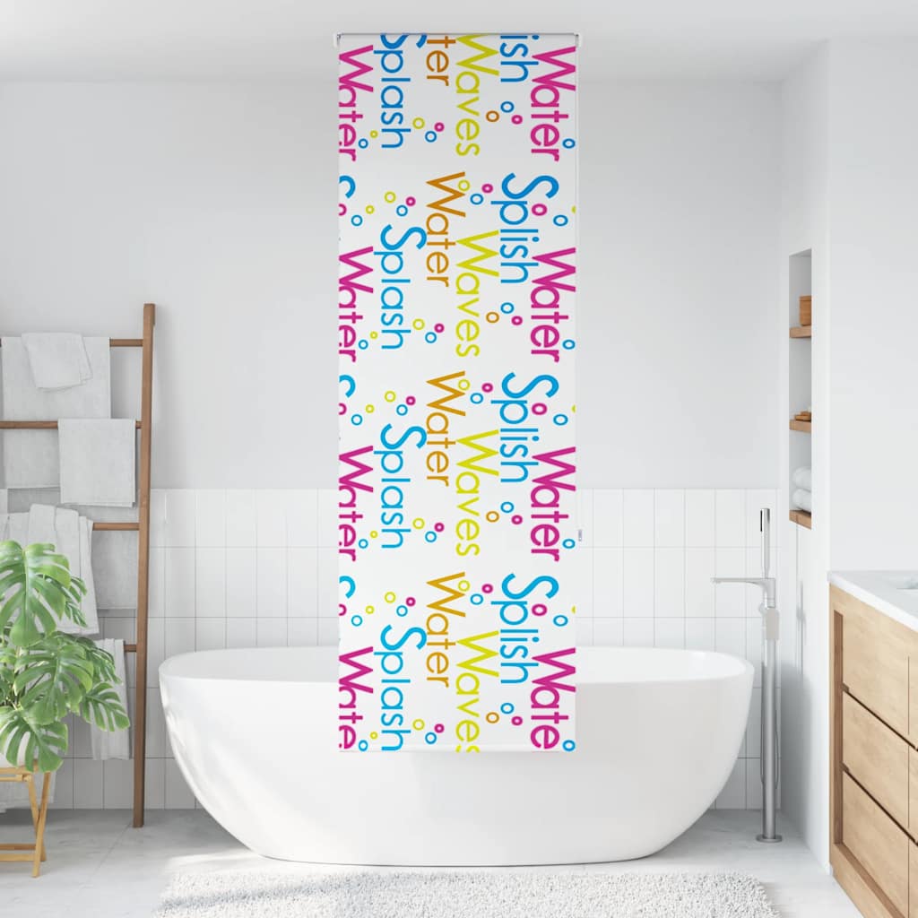 Doucherolgordijn 70x240 cm stofbreedte 66 cm is nu te koop bij PeponiXL, paradijselijk wonen!