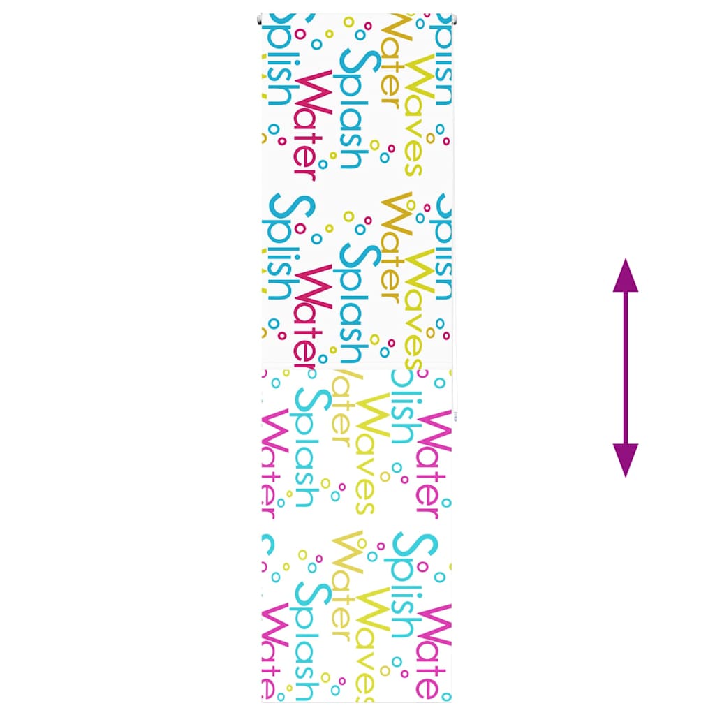 Doucherolgordijn 80x240 cm stofbreedte 76 cm is nu te koop bij PeponiXL, paradijselijk wonen!