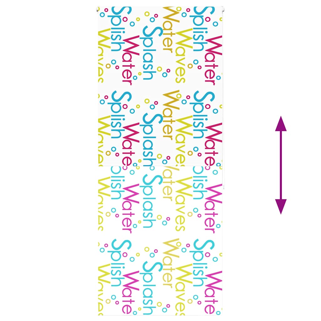 Doucherolgordijn 100x240 cm stofbreedte 96 cm is nu te koop bij PeponiXL, paradijselijk wonen!