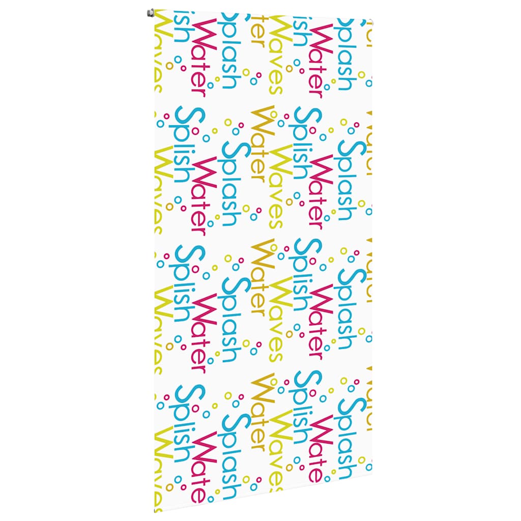 Doucherolgordijn 130x240 cm stofbreedte 126 cm is nu te koop bij PeponiXL, paradijselijk wonen!