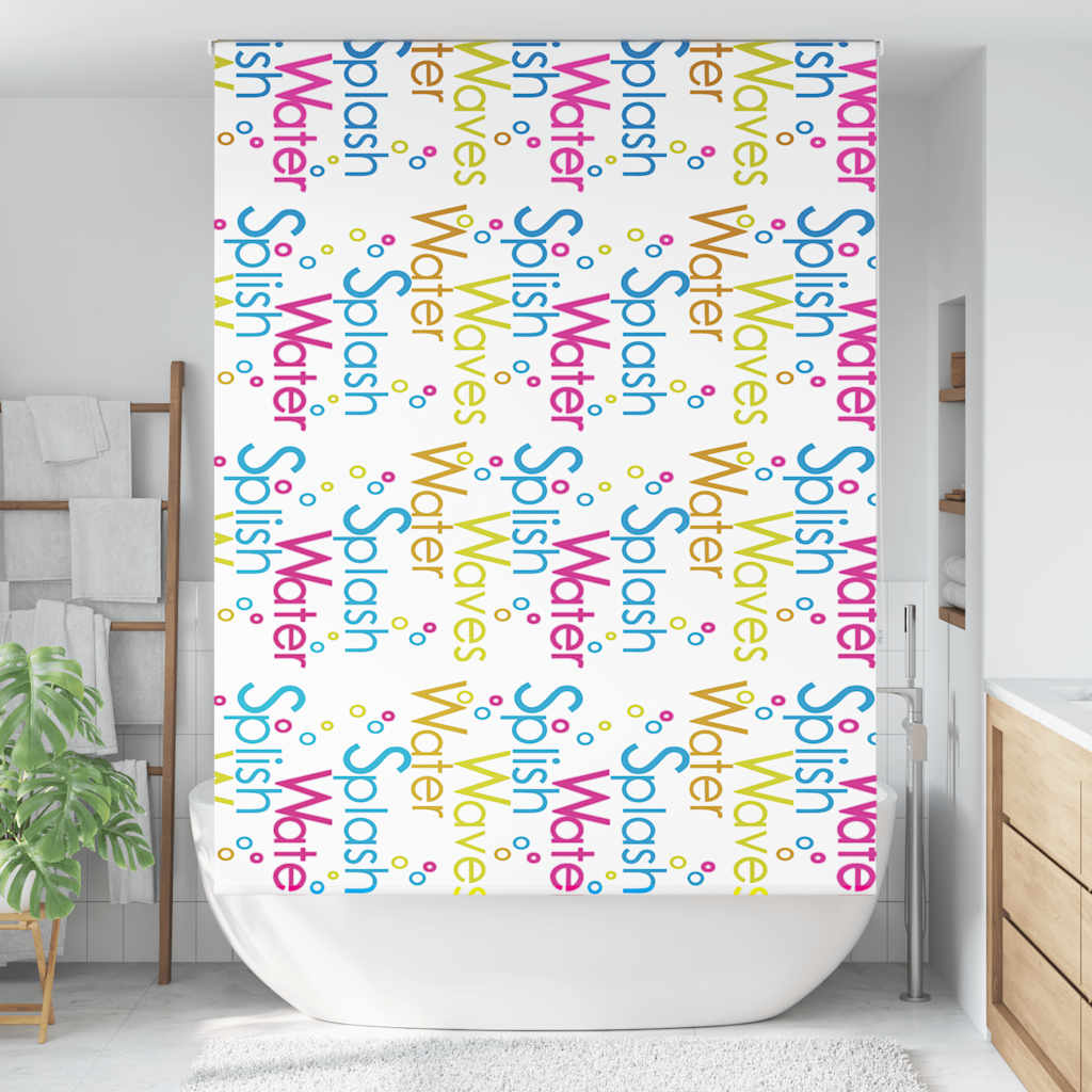 Doucherolgordijn 160x240 cm stofbreedte 156 cm is nu te koop bij PeponiXL, paradijselijk wonen!