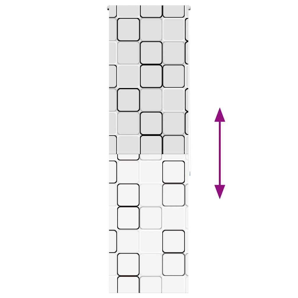 Doucherolgordijn 80x240 cm stofbreedte 76 cm is nu te koop bij PeponiXL, paradijselijk wonen!
