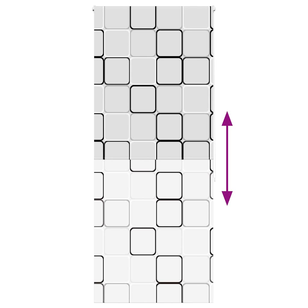 Doucherolgordijn 100x240 cm stofbreedte 96 cm is nu te koop bij PeponiXL, paradijselijk wonen!