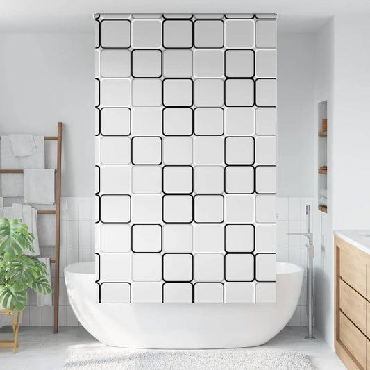 Doucherolgordijn 120x240 cm stofbreedte 116 cm is nu te koop bij PeponiXL, paradijselijk wonen!