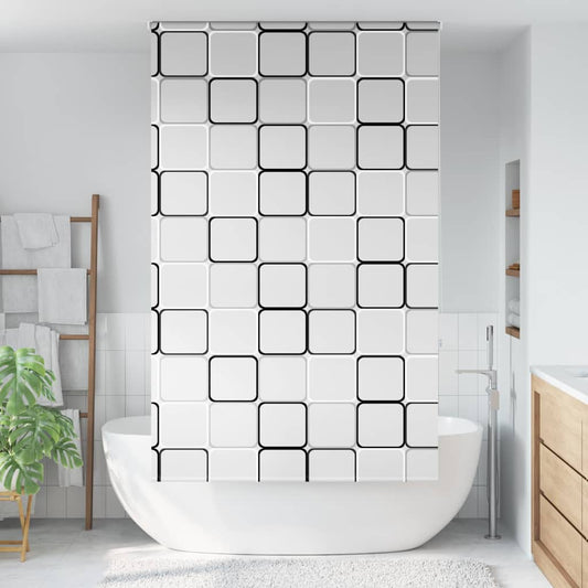 Doucherolgordijn 140x240 cm stofbreedte 136 cm is nu te koop bij PeponiXL, paradijselijk wonen!