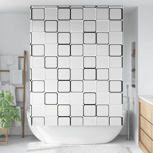 Doucherolgordijn 150x240 cm stofbreedte 146 cm is nu te koop bij PeponiXL, paradijselijk wonen!