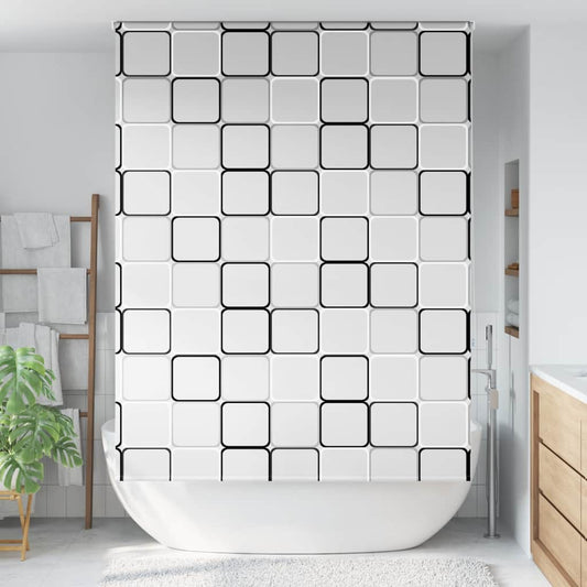 Doucherolgordijn 160x240 cm stofbreedte 156 cm is nu te koop bij PeponiXL, paradijselijk wonen!