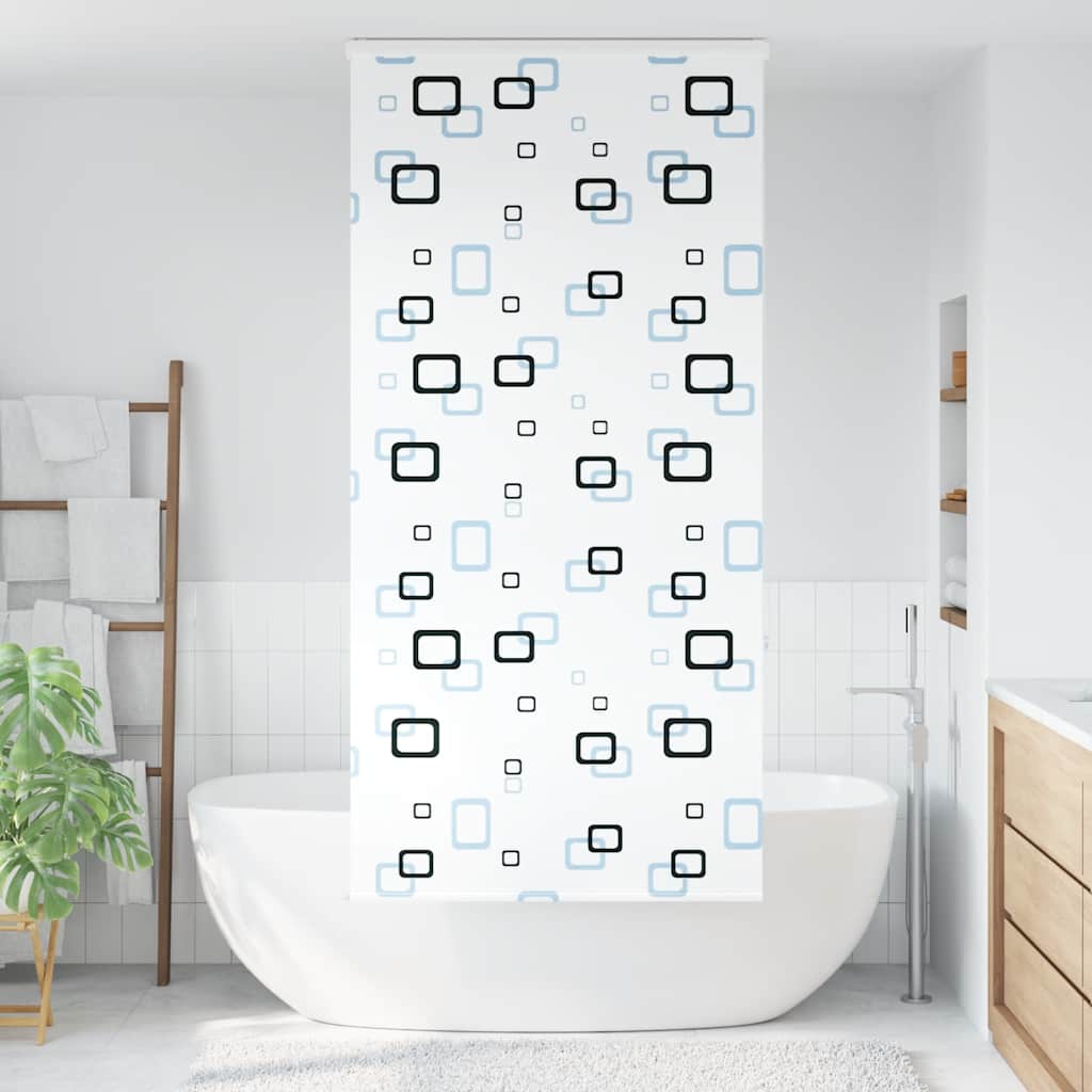 Doucherolgordijn met cassette 90x240 cm stofbreedte 86 cm is nu te koop bij PeponiXL, paradijselijk wonen!