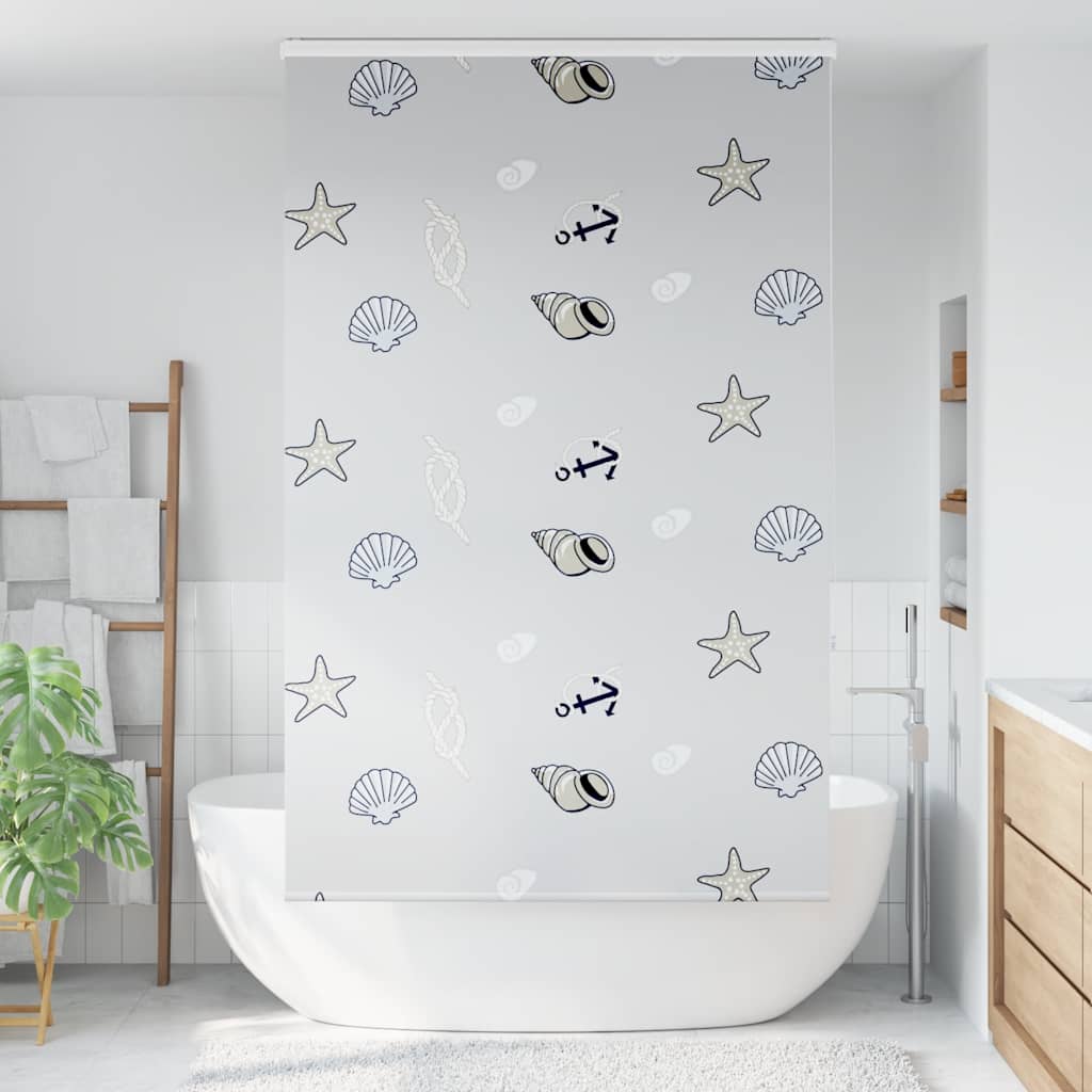 Doucherolgordijn met cassette 130x240 cm stofbreedte 126 cm is nu te koop bij PeponiXL, paradijselijk wonen!