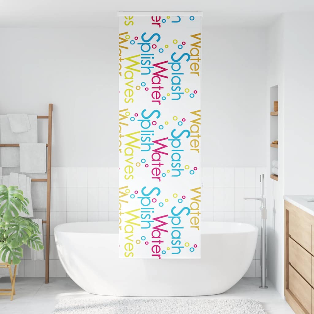 Doucherolgordijn met cassette 70x240 cm stofbreedte 66 cm is nu te koop bij PeponiXL, paradijselijk wonen!