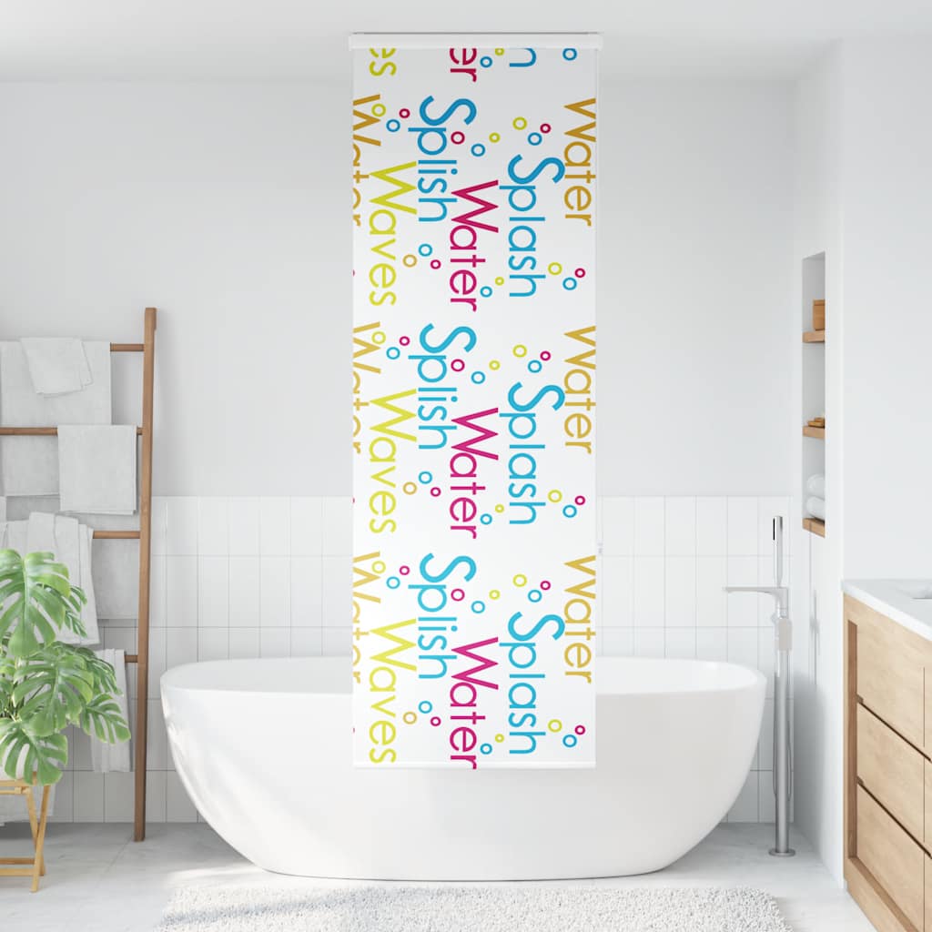 Doucherolgordijn met cassette 80x240 cm stofbreedte 76 cm is nu te koop bij PeponiXL, paradijselijk wonen!