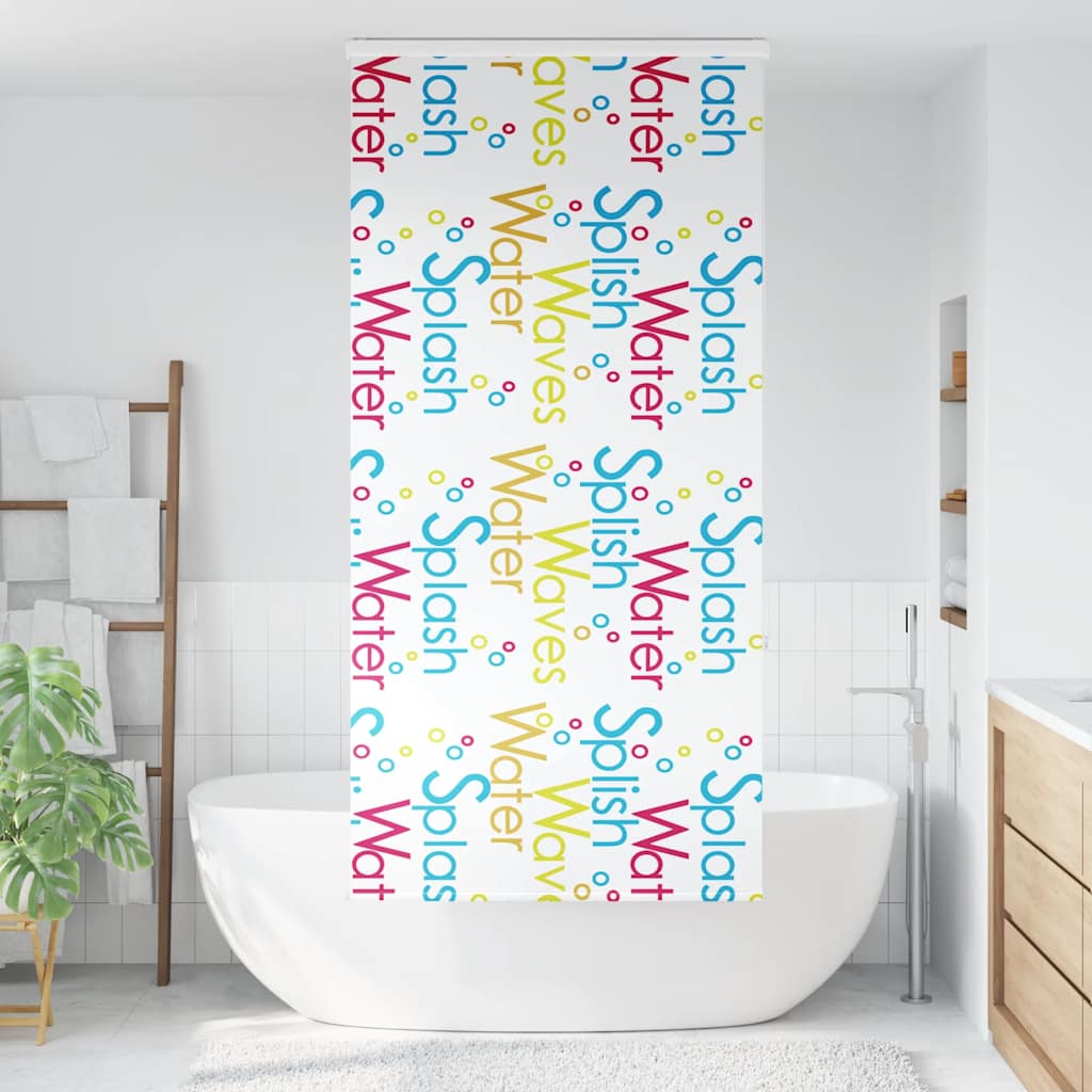 Doucherolgordijn met cassette 110x240 cm stofbreedte 106 cm is nu te koop bij PeponiXL, paradijselijk wonen!