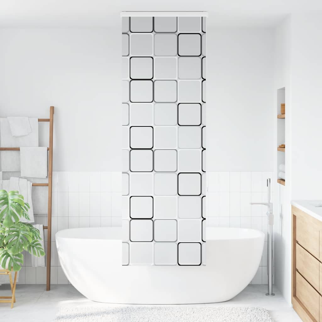 Doucherolgordijn met cassette 80x240 cm stofbreedte 76 cm is nu te koop bij PeponiXL, paradijselijk wonen!