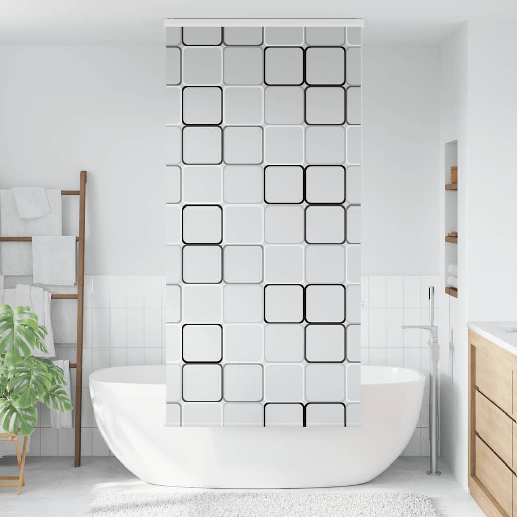 Doucherolgordijn met cassette 90x240 cm stofbreedte 86 cm is nu te koop bij PeponiXL, paradijselijk wonen!