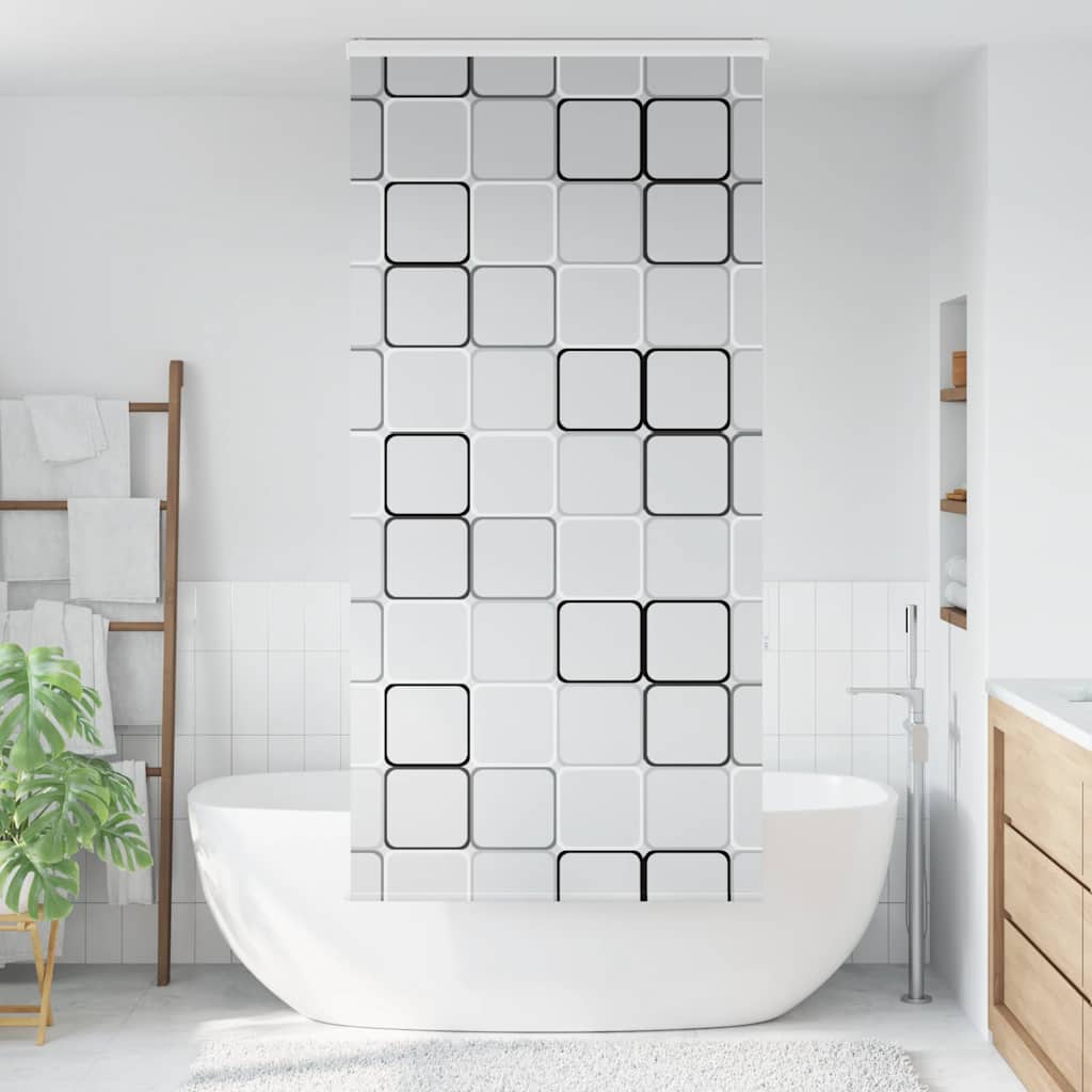 Doucherolgordijn met cassette 110x240 cm stofbreedte 106 cm is nu te koop bij PeponiXL, paradijselijk wonen!