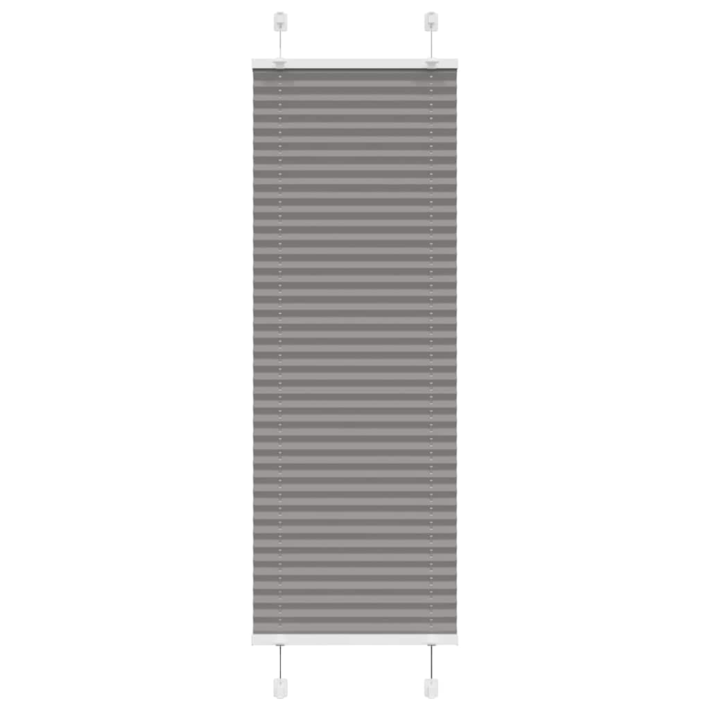 Plissé rolgordijn 40x150 cm stofbreedte 39,4 cm antraciet is nu te koop bij PeponiXL, paradijselijk wonen!