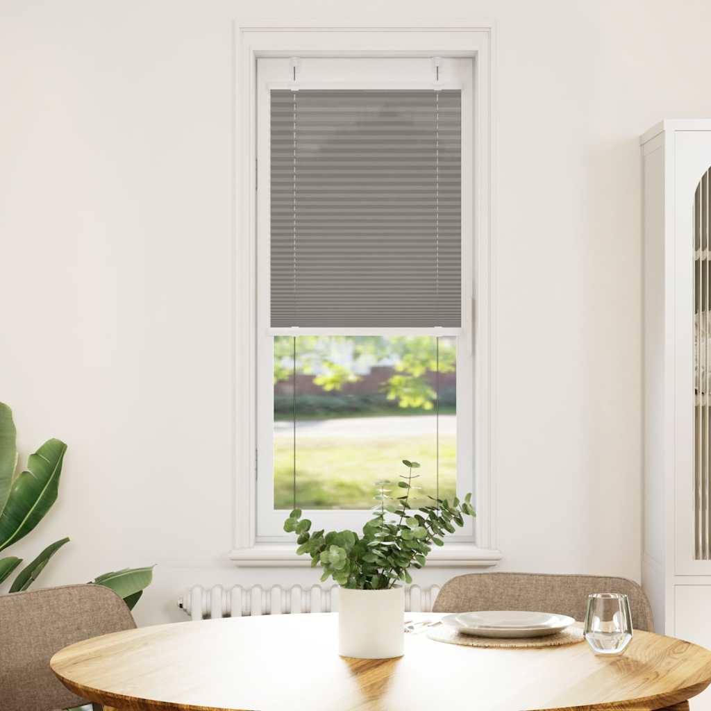Plissé rolgordijn 40x150 cm stofbreedte 39,4 cm antraciet is nu te koop bij PeponiXL, paradijselijk wonen!