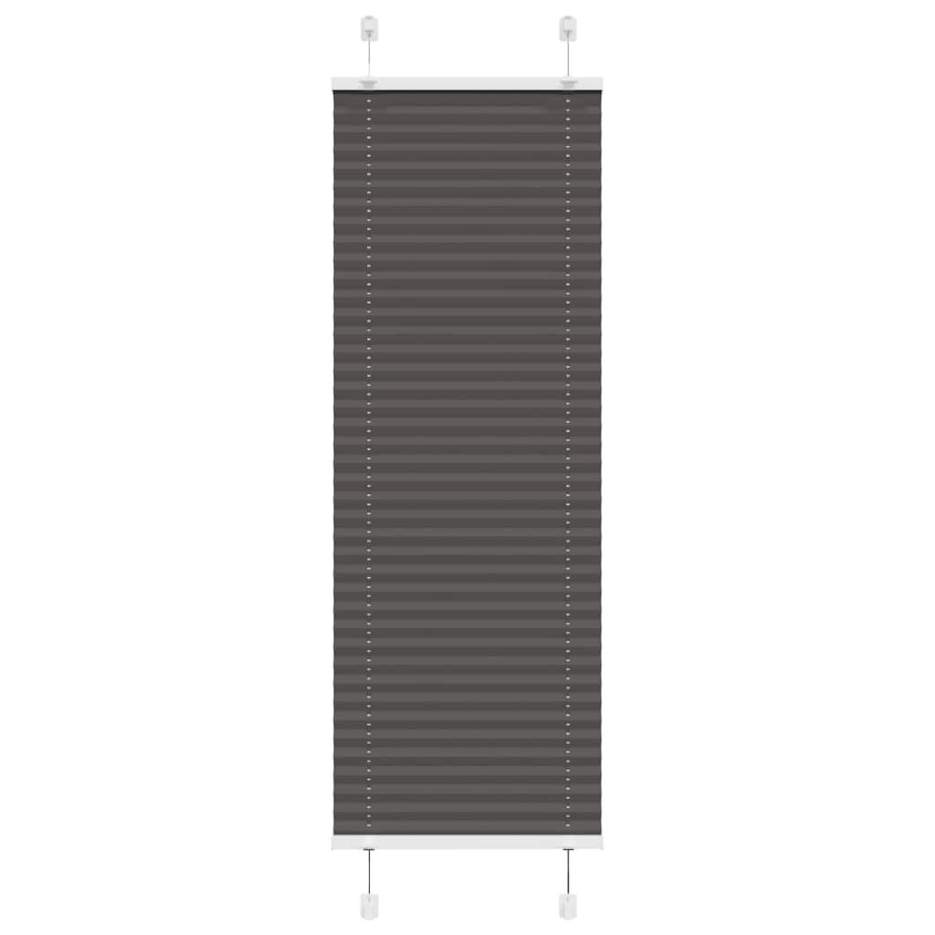 Plissé rolgordijn 40x100 cm stofbreedte 39,4 cm polyester zwart is nu te koop bij PeponiXL, paradijselijk wonen!