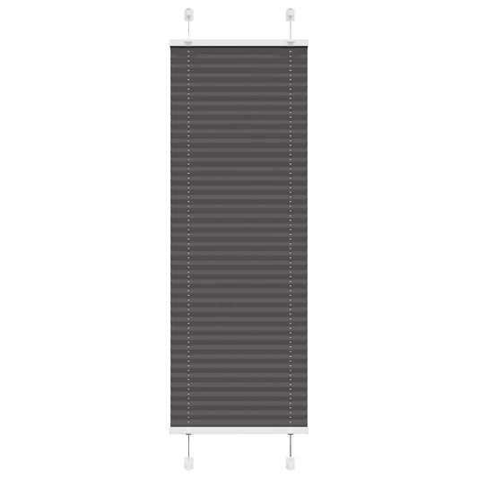 Plissé rolgordijn 40x100 cm stofbreedte 39,4 cm polyester zwart is nu te koop bij PeponiXL, paradijselijk wonen!