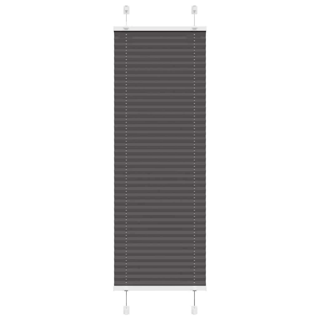 Plissé rolgordijn 40x150 cm stofbreedte 39,4 cm polyester zwart is nu te koop bij PeponiXL, paradijselijk wonen!