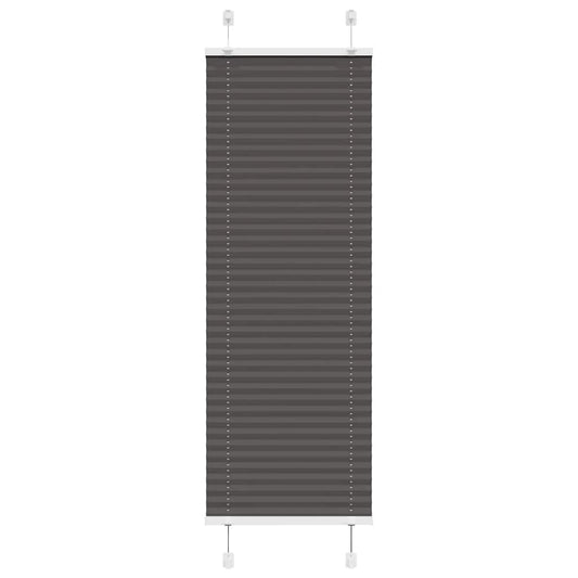 Plissé rolgordijn 40x150 cm stofbreedte 39,4 cm polyester zwart is nu te koop bij PeponiXL, paradijselijk wonen!