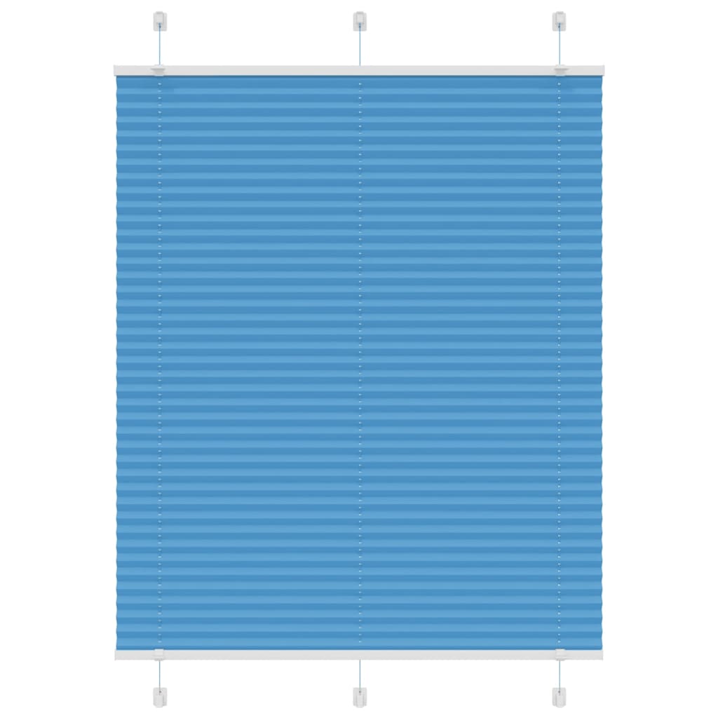 Plissé rolgordijn 110x150cm stofbreedte 109,4cm polyester blauw is nu te koop bij PeponiXL, paradijselijk wonen!