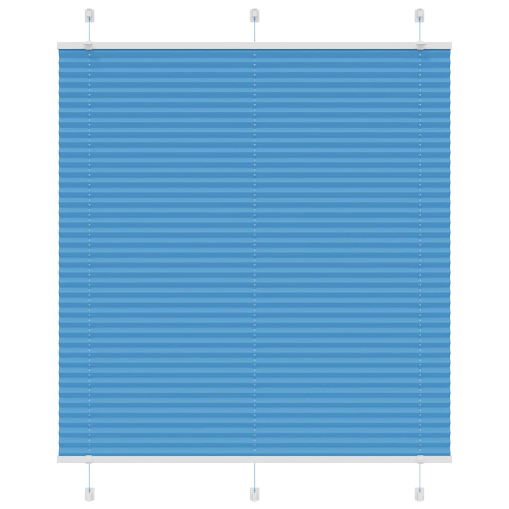 Plissé rolgordijn 115x150cm stofbreedte 114,4cm polyester blauw is nu te koop bij PeponiXL, paradijselijk wonen!