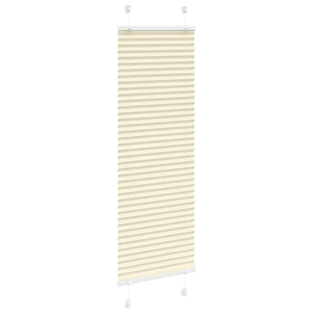 Plissé rolgordijn 40x100 cm stofbreedte 39,4 cm polyester crème is nu te koop bij PeponiXL, paradijselijk wonen!