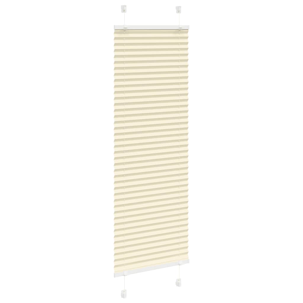 Plissé rolgordijn 45x150 cm stofbreedte 44,4 cm polyester crème is nu te koop bij PeponiXL, paradijselijk wonen!