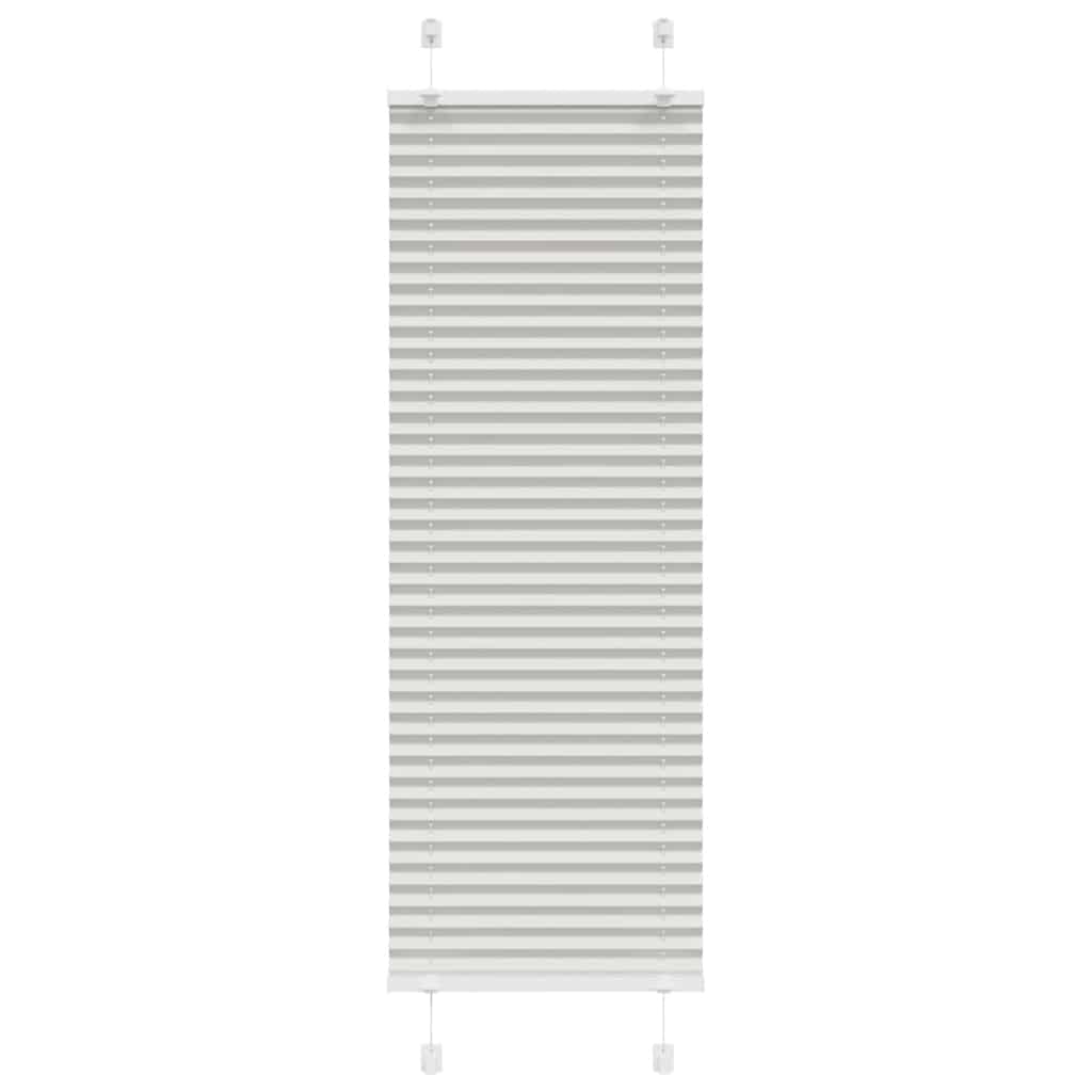 Plissé rolgordijn 40x100 cm stofbreedte 39,4 cm lichtgrijs is nu te koop bij PeponiXL, paradijselijk wonen!