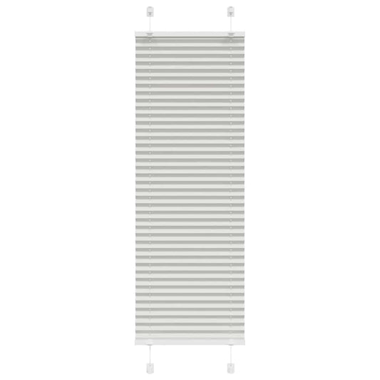 Plissé rolgordijn 40x100 cm stofbreedte 39,4 cm lichtgrijs is nu te koop bij PeponiXL, paradijselijk wonen!