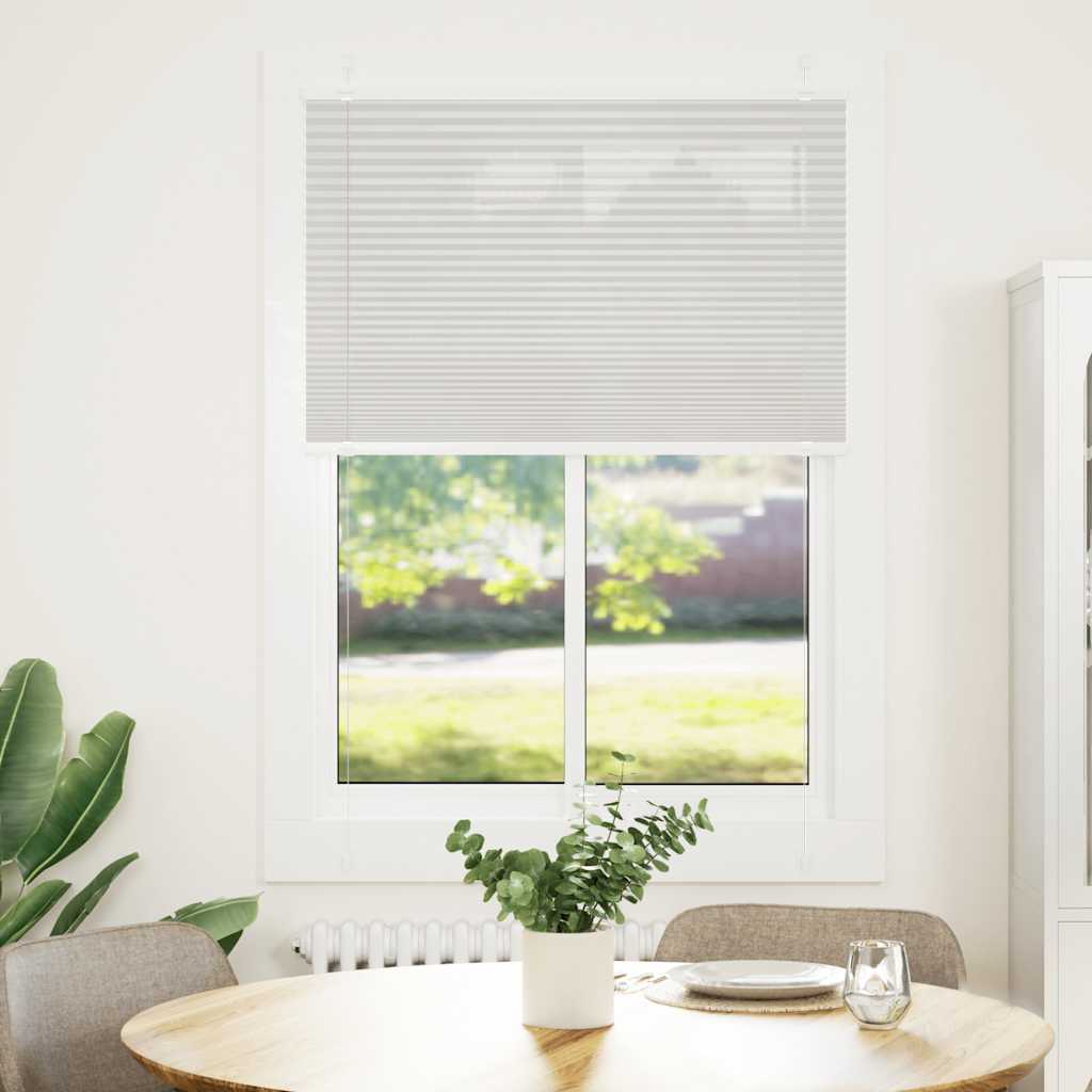 Plissé rolgordijn 85x100 cm stofbreedte 84,4 cm polyester is nu te koop bij PeponiXL, paradijselijk wonen!
